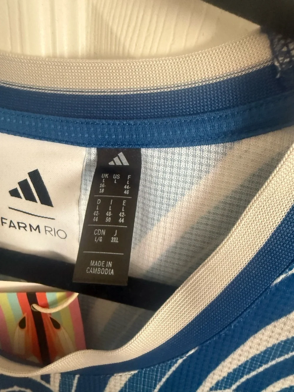 ADIDAS X FARM PRM PREMIUM DRESS    sz L - Picture 11 of 14